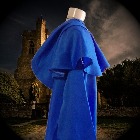 Blue Monk Robe - Picture 2 of 4